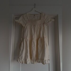 Free People Women’s Mini Dress Cream